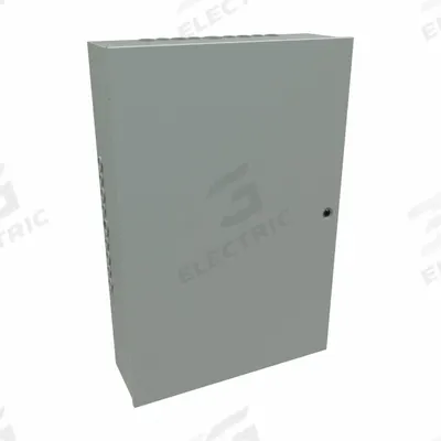 HAMMOND Junction Box: Steel, 36 in x 24 in x 8 in, NEMA 1, Solid Cover, Hinged - Steel Indoor Enclosures with Hinged Covers