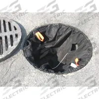 EAGLE Catch Basin Insert: Debris/Sediment, 24 in dia x 24 in H, 500 gpm Max. Flow Rate, 24 in Dia (MPN T8701). Key specifications — Substances Filtered: Sediment; Brand: EAGLE.