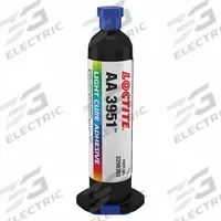 LOCTITE UV Curable Adhesive: AA 3951, UV Cured, 25 mL, Syringe, Clear (MPN 2298393). Key specifications — Series: AA 3951; Cured Color: Clear.