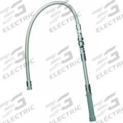 T&S BRASS Pre-Rinse Hose: Stainless Steel, Stainless Steel, 44 in Overall Lg, UN (MPN B-0044-V9). Key specifications — Inlet Connection Type: UN; Sprayer Connection Size: 3/4"; Brand: T&S BRASS; Color/Finish: Stainless Steel; Includes: Hose Washers; Material: Stainless Steel; Product Type: Pre-Rinse Hose.