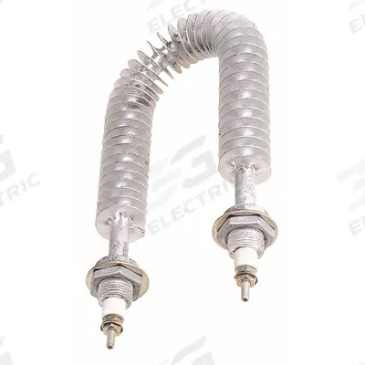 VULCAN Finned Tubular Heating Element: 22 7/16 in Overall Lg, 20 5/16 in Installation Dp - VULCAN Finned Tubular Heater Elements