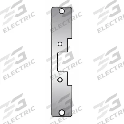 HES Electric Strike Faceplate: 1 7/16 in Wd - Electric Strike Faceplates