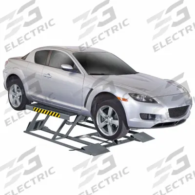 BENDPAK Vehicle Lift: 6,000 lb Load Capacity, 23 in Max Lift Ht, 4 in Min Lift Ht - Portable Scissor Lifts