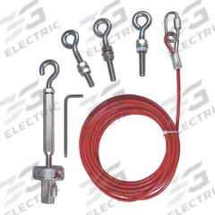 OMRON Cable Kit: ER1022 (MPN 44506-2710). Key specifications — Brand: OMRON; Compatible Product Type: Emergency Stop Cable Pull Switches; Product Type: Cable Kit; Compatible with Series: ER1022; Manufacturer Part Number: 44506-2710; Includes: Tensioner Gripper.