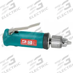 DYNABRADE Air-Powered Drill: 1/4 in Chuck, 20,000 RPM, 0.5 hp, Keyed, 7/8 in Side to Center (MPN 53037). Key specifications — attr1320665: DYNABRADE.