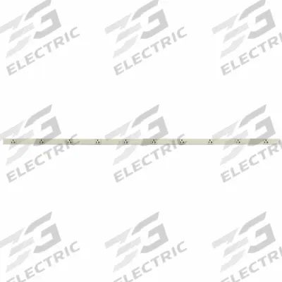 HUBBELL WIRING DEVICE-KELLEMS Prewired Raceway: 1 Circuits, 10 Outlets, NEMA 5-20R, 5 ft Lg, 1 5/16 in W x 15/16 in H - Metallic Prewired Outlet Raceway Strips
