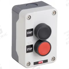 DAYTON Control Station: (2) Push Buttons, 0 Pilot Lights, 1NO/1NC, Start/Stop, (2) Push Buttons (MPN 32W267). Key specifications — Brand: DAYTON; Operator Legend: Start/Stop; Operator Color: Black; Operator Configuration: (2) Push Buttons; Environments & Applications: Oil- & Dust-Tight; Operator Configuration Type: (2) Push Buttons.