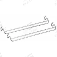 QUANTUM STORAGE SYSTEMS Stacking Bracket: 8 1/4 in Overall Lg, For Hang and Stack Bin Type, Silver (MPN HMB530/535C). Key specifications — attr1188010: Steel; attr1188011: QMB535C; attr1188014: Hang and Stack; attr1188016: Silver; attr1188023: QUANTUM STORAGE SYSTEMS.