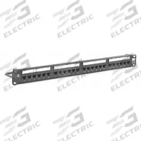 HUBBELL PREMISE WIRING Patch Panel: Flat, 1 Rack Units, 24 Ports, 6, IDC, 4-Pr PoE (4PPOE), Steel (MPN HP624). Key specifications — Brand: HUBBELL PREMISE WIRING; Compatible Cable Performance Category: 6; Material: Steel; _Access Type: Rear Access; _Port Labeling: Front Numbered; _Power Over Ethernet: 4-Pair PoE (4PPOE); _Rear Termination: IDC; _Series: NextSpeed.