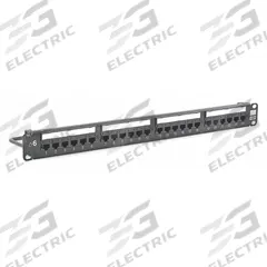 HUBBELL PREMISE WIRING Patch Panel: Flat, 1 Rack Units, 24 Ports, 6, IDC, 4-Pr PoE (4PPOE), Steel (MPN HP624). Key specifications — Brand: HUBBELL PREMISE WIRING; Compatible Cable Performance Category: 6; Material: Steel; _Access Type: Rear Access; _Port Labeling: Front Numbered; _Power Over Ethernet: 4-Pair PoE (4PPOE); _Rear Termination: IDC; _Series: NextSpeed.