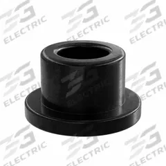 OILITE Flanged Sleeve Bearing: PEEK, 3/16 in Bore, 5/16 in OD, 1/4 in Overall Lg, Black, 10 PK (MPN PF-0305-02B). Key specifications — Brand: OILITE; Color: Black.