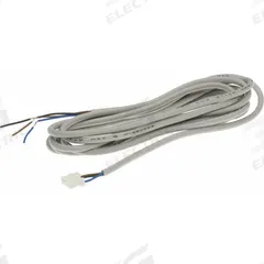 SMC Lead Wire Connector: For ISE/ZSE Series (MPN ZS-38-3L). Key specifications — Brand: SMC; Material: PVC; Product Type: Lead Wire Connector; Compatible with Series: ISE/ZSE; Manufacturer Part Number: ZS-38-3L.