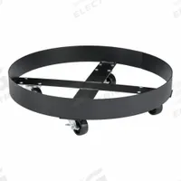 EAGLE Drum Dolly: 1,000 lb Load Capacity, For 95 gal Container Capacity, Round, (4) Swivel, Rubber (MPN 1698). Key specifications — Caster/Wheel Configuration: (4) Swivel; For Container Capacity: 95 gal; Deck Shape: Round; Brand: EAGLE.