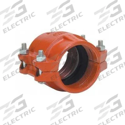 GRUVLOK Clamp Coupling: Rigid Bolted Clamp, 12 in x 12 in, Ductile Iron, EPDM Seal - Grooved Pipe Couplings
