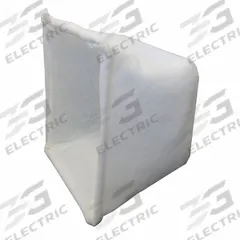 GRAINGER Reverse Cube Air Filter: 24 in x 24 in x 10 in, 1 Pockets, Synthetic, Green/White, MERV 8 (MPN 192242410RC). Key specifications — Performance Rating: MERV 8; Brand: GRAINGER; Media Color: Green; Media Material: Synthetic; Surface Tackifier: Yes.