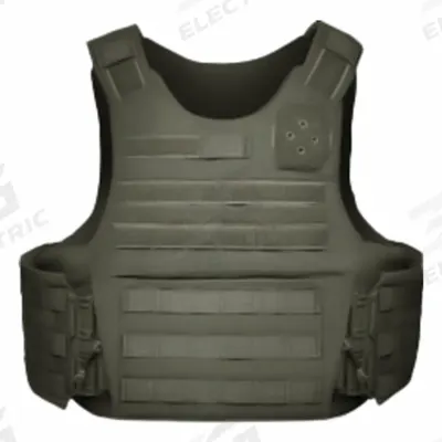 GH ARMOR SYSTEMS Body Armor Vest: Green, Unisex, 500 Denier Cordura Nylon, Hard Plate - Tactical Plate Carriers with Cummerbund