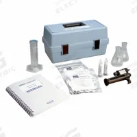 HACH Water Quality Test Kit: Acidity, 10 to 4,000 mg/L CaCO₃, 4,000 mg/L, 100 Tests (MPN 2064000). Key specifications — Range: 10 to 4,000 mg/L CaCO₃; Sensitivity: 4,000 mg/L; Brand: HACH; Includes: Flask; Test Parameters: Acidity.