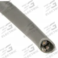 CAROL Communication Cable: 50 ft Cable Lg, 7 Strands, 24 AWG, Riser, Comm Cable, PE, Gray, PVC (MPN C2513A). Key specifications — Application: Control Systems; Fire Rating: Riser; Insulation Material: PE; Jacket Material: PVC; Manufacturer Part Number: C2513A; Product Type: Communication Cable; Shielding Material: Aluminum/Mylar; Brand: CAROL.