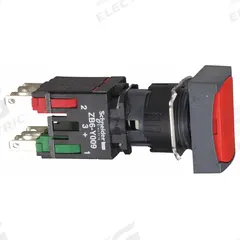 SCHNEIDER Flush Push Button Operator: Non-Illuminated, Flush Profile, Non-Metallic, 16 mm, 1NO/1NC (MPN XB6DA45B). Key specifications — Brand: SCHNEIDER; Action: Momentary; Series: XB6; Terminal Connection: Quick Connect; Push Button Material Type: Non-Metallic.