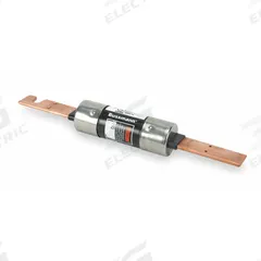 BUSSMANN Fuse: Class RK5, FRS-R Series, Time-Delay, 110 A, 600 V AC, 300 V DC, Non-Indicating (MPN FRS-R-110). Key specifications — Series: FRS-R.