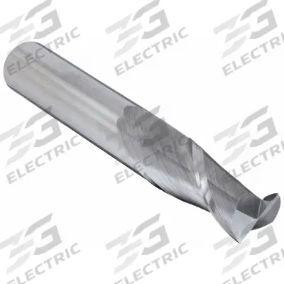 CLEVELAND Square End Mill: Carbide, 2 Flute, 3/8" Mill Dia, 1" LOC, 2-1/2" OAL (MPN C61041) - Carbide Square End Mills for Aluminum