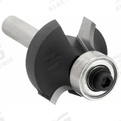 WESTWARD Roundover Cut Profile Router Bit: Fractional Inch, Carbide Tipped - Roundover Profile Router Bits