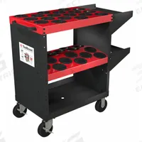 HUOT Tool Holder Cart: For NMTB50 Taper, 36 Compartments (MPN 13950). Key specifications — attr1032789: HUOT; attr1033924: 13950; attr1070348: 36.