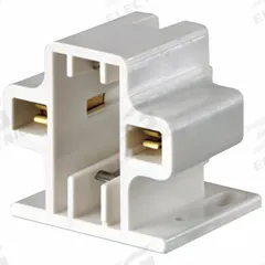 LEVITON Lampholder: Lamp Holder, 2-Pin (G23), 1 3/8 in Overall Lg, 75 W Watt, 600V AC Volt, White (MPN 26719-200). Key specifications — attr234509: 2-Pin (G23); attr234515: 600V AC; attr327041: Lamp Holder; attr239872: LEVITON; attr234516: White; attr234535: Quick-Connect 18AWG Solid or Stranded Tinned Termination.