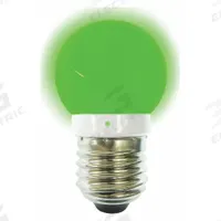 APPROVED VENDOR Compact LED Bulb: Medium Screw (E26), LED, (G) Globe, G12, 2.5 W Watt, 90 to 240V AC (MPN LM40F1WE26-G). Key specifications — attr233510: G12; attr233525: 90 to 240V AC; attr239859: APPROVED VENDOR; attr935304: Colored.