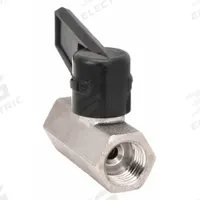 LEGRIS Manual Two-Way Ball Valve: 1/2 in, Nickel-Plated Brass, Straight, FBSPP x FBSPP, One-Piece (MPN 0492 10 21). Key specifications — Brand: LEGRIS; Seat Material: Polymer; Handle: Lever.