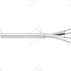 CAROL Power Limited and Communication Cable: 1,000 ft Cable Lg, 7 Strands, 18 AWG, Plenum, PVC, PVC (MPN E3038S.41.86). Key specifications — Application: Control Systems; Fire Rating: Plenum; Insulation Material: PVC; Jacket Material: PVC; Manufacturer Part Number: E3038S.41.86; Product Type: Unrated Communication Cable; Brand: CAROL; Conductor Gauge: 18 AWG.