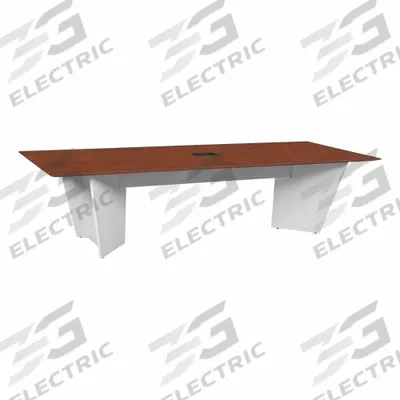 REGENCY Conference Table: Rectangle, Laminate/Melamine, Cherry, 120 in Overall Lg - Rectangular Conference Tables