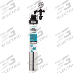 SCOTSMAN Water Filtration System: 10 micron, 2.1 gpm, 25 1/4 in Overall Ht, Dirt/Rust Reduces (MPN AP1-P). Key specifications — Brand: SCOTSMAN; Reduces: Rust.