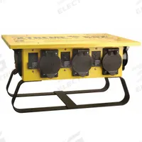 SOUTHWIRE Power Distribution Box: Single Phase, 125/250V AC, 50 A Inlet Current Rating, 7 Outlets (MPN 6506TLSX). Key specifications — Inlet Voltage Rating: 125/250V AC; Inlet Receptacle: Locking Receptacle 50A @ 125/250V AC; Brand: SOUTHWIRE.