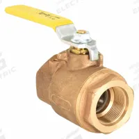 APOLLO Manual Two-Way Ball Valve: 2 in, Bronze, Straight, Female SAE x Female SAE, Full Port, Lever (MPN 7790801). Key specifications — Brand: APOLLO; Handle: Lever.