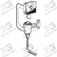 AMERICAN STANDARD Automatic Flush Valve: Selectronic, 0.5 gpf Gallons per Flush, Battery/Electric (MPN 606B305.007). Key specifications — Spud Location: Back; Brand: AMERICAN STANDARD.