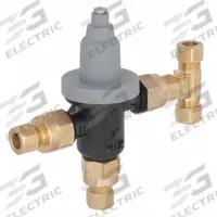 BRADLEY Thermostatic Mixing Valve: 3/8 in Inlet Connection Size, 3/8 in Outlet Connection Size (MPN S59-4000BY). Key specifications — attr1037827: BRADLEY.
