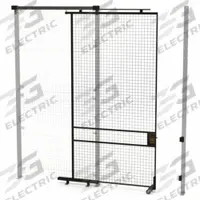 HUSKY RACK & WIRE Tunnel Slide Door: 10 ft H x 5 ft W x 1 3/4 in D, Black, Powder-Coated (MPN V590510). Key specifications — attr1283297: Powder-Coated; attr1283316: Steel; attr1283313: Yes; attr1283333: HUSKY RACK & WIRE.
