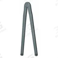 GEDORE Pin Spanner Wrench: 432 mm, 5/16 in Pin Dia, 9 in Overall Lg, 5/16 in Pin Lg, 1/8 in Hook Dp (MPN 44 8). Key specifications — attr309823: 432 mm; attr309829: No; attr309833: Round; attr324942: GEDORE.