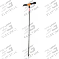 AMS Extendible Tile Probe: Extendible, Stainless Steel, Threaded, 5/8 in Overall Dia (MPN 403.09). Key specifications — Brand: AMS; Product Type: Extendible Tile Probe; Probe Type: Extendible; Connection Type: Threaded; Material: Stainless Steel; Includes: Base Extension (3 ft or 4 ft Option).