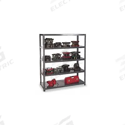 EDSAL Post Kit: 84 in Overall Ht, 2 in Overall Wd, Steel, 13 ga Post Gauge - Post Kits for Boltless Shelving