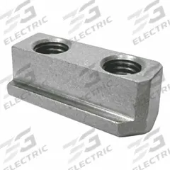 HURON Lathe Chuck Jaw Nut: 1.5 mm X 60° Serrated, For 6 in Chuck Dia (MPN KT206JN). Key specifications — attr1032419: KT206JN; attr1036234: M10; attr1032418: HURON; attr1067474: 1.5 mm X 60° Serrated.