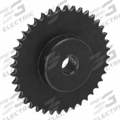 TRITAN Roller Chain Sprocket: 41, For 1/2 in Chain Pitch, 1 in Bore Dia, 40 Teeth, Steel (MPN 41BS40 X 1). Key specifications — Brand: TRITAN.