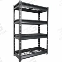 APPROVED VENDOR General Purpose Boltless Metal Shelving: Standalone, Extra Heavy Duty, 36 in x 14 in (MPN ATLAS361454-4D1500). Key specifications — Finish: Powder Coated; Maximum Post Load Capacity: 6000 lb; Decking Material: Steel; Color: Dark Grey; Beam Profile: Standard; Brand: APPROVED VENDOR; Duty Rating: Extra Heavy Duty; Side Panel: Open.