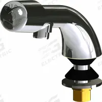 CHICAGO FAUCETS Handle-Operated Faucet: 807, Centerset, Cast Brass, Polished Chrome Finish, Aerated (MPN 807-E12-765PAB). Key specifications — Brand: CHICAGO FAUCETS; Series: 807; Includes: (2) 1/2 in Coupling Nuts.