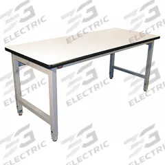 PRO-LINE Workbench: Adj Ht, Laminate, 60 in x 30 in, 5,000 lb Overall Load Capacity, Gray (MPN HD6030C/A31/HDLE). Key specifications — Brand: PRO-LINE.