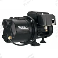 FLOTEC Shallow Well Jet Pump: 1/2 hp HP, Single Phase, 115V AC, 4.5 gpm, 10 ft Head, Included (MPN FP4105). Key specifications — Rated Voltage: 115V AC; Brand: FLOTEC; Ejector Included: Ejector Included; Ejector: Included.