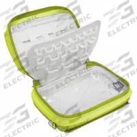 MERET USA Drug Module: 10 1/4 in L x 6 1/4 in W x 5 11/16 in D, Tarpaulin, Yellow, 11-20 in/21-30 in (MPN M8101J-HV). Key specifications — Color: Yellow; Closure Type: Zipper; Features: Provides the Most Versatile Organization and Quick Access to a Variety Medications; Brand: MERET USA.
