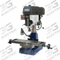 PALMGREN Mill Drill: Belt Drive, 1 1/2 hp, 120/240V, w/ Task Light (MPN 2LKP9). Key specifications — attr1088426: R8; attr1088377: PALMGREN.