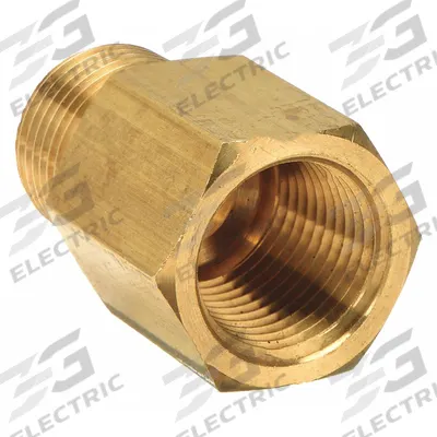 APPROVED VENDOR Metal Pipe Straight: Straight, 1/2 in x 1/2 in, 1,200 psi - Chrome-Plated Threaded High-Pressure Pipe Fittings